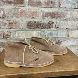 Baccus yankee suede desert boots ankle booties size 9